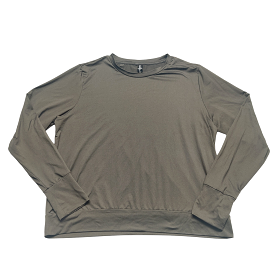 Athletic Top Long Sleeve Crewneck By Lukka  Size: L