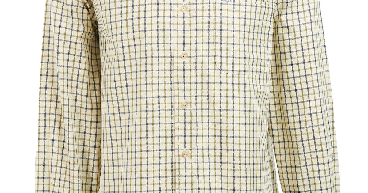 Barbour Sporting Regular Fit Tattersall Shirt -  at CCW Clothing