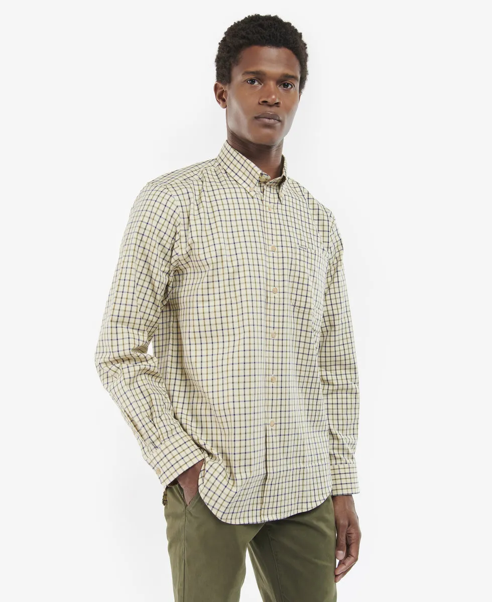 Barbour Sporting Regular Fit Tattersall Shirt -  at CCW Clothing