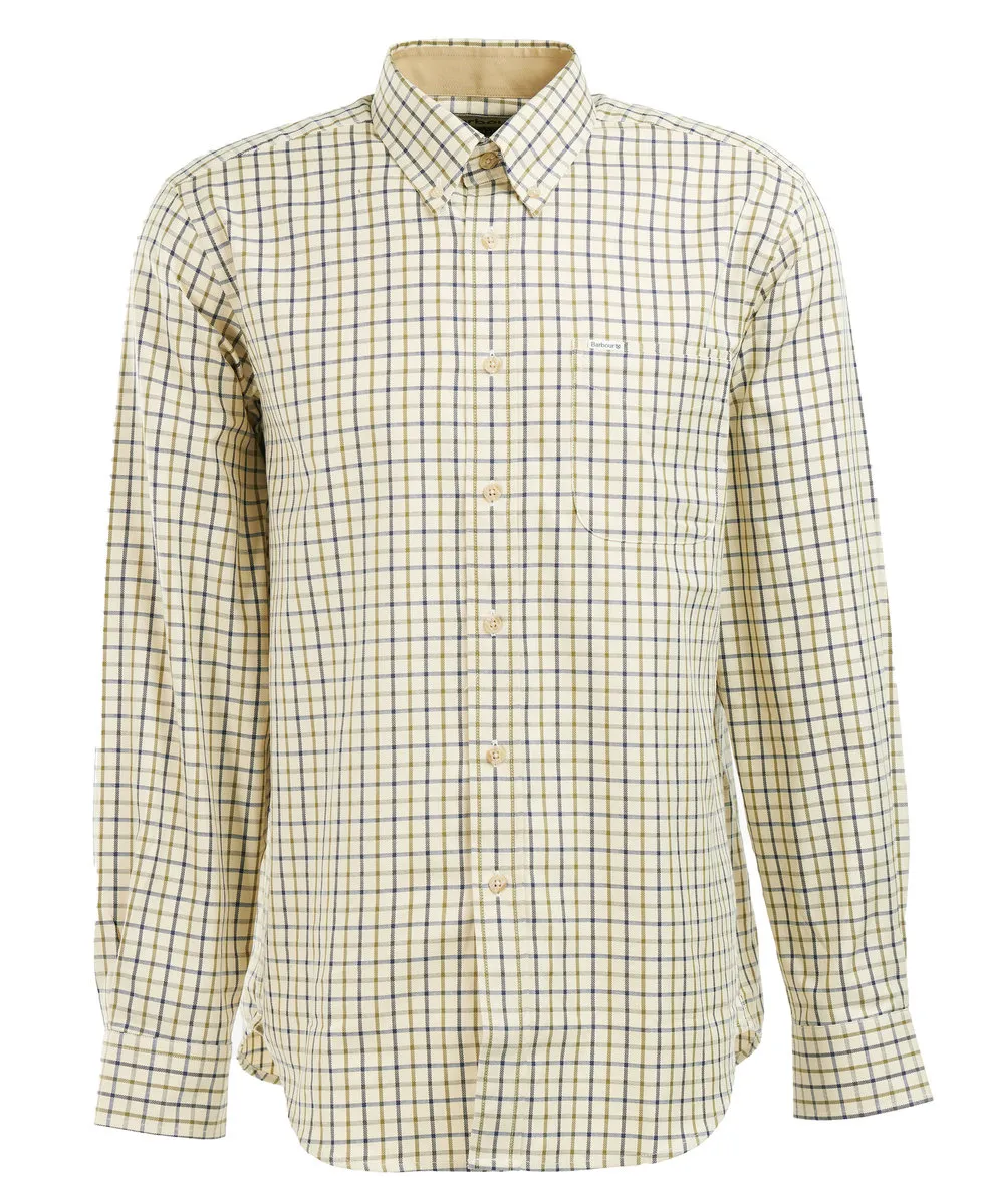 Barbour Sporting Regular Fit Tattersall Shirt -  at CCW Clothing