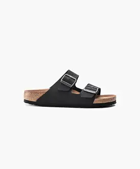 Birkenstock Arizona BirkiBuc/MicroFibre Black Vegan Sandals