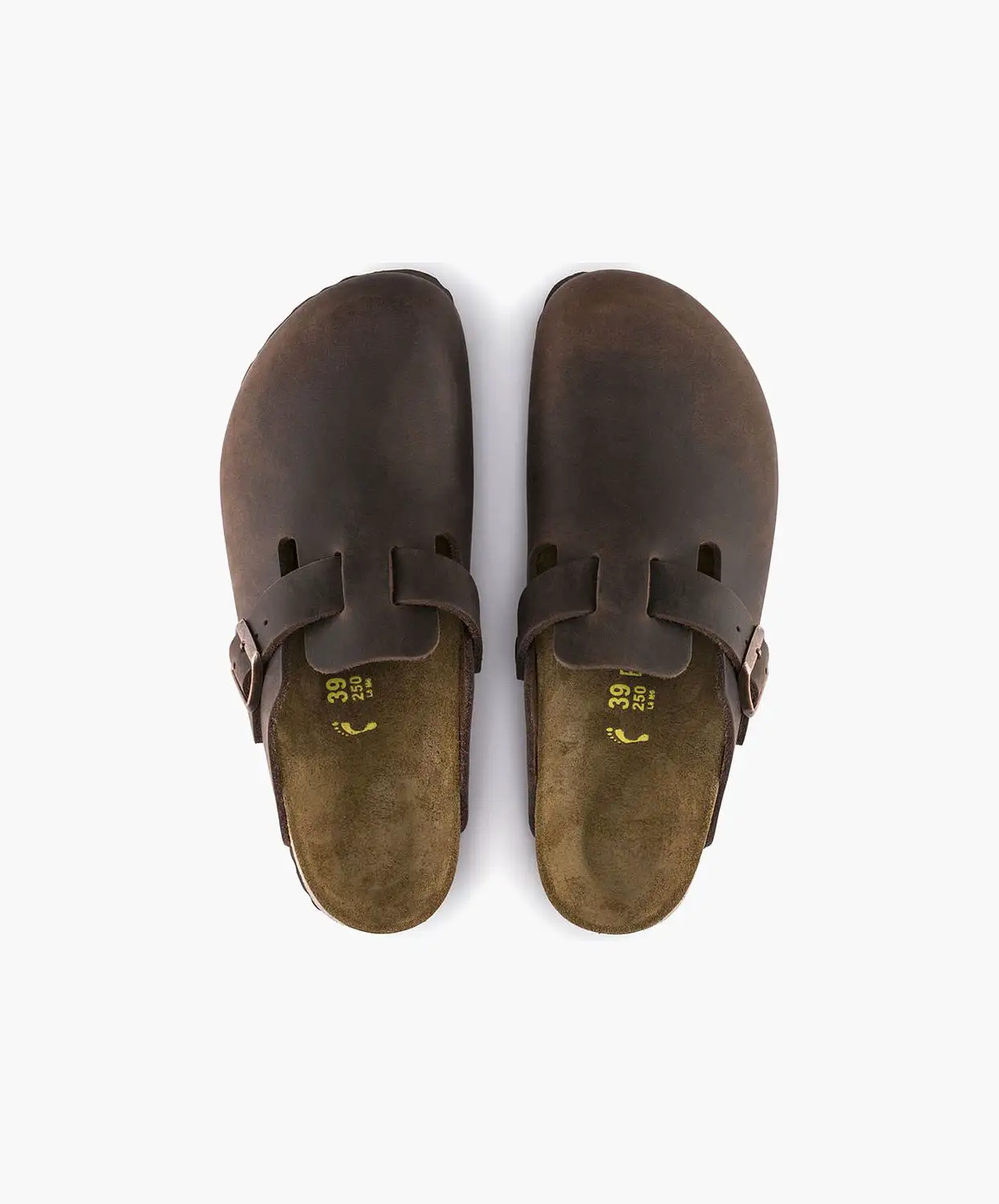 Birkenstock Boston Oiled Leather Habana Clogs