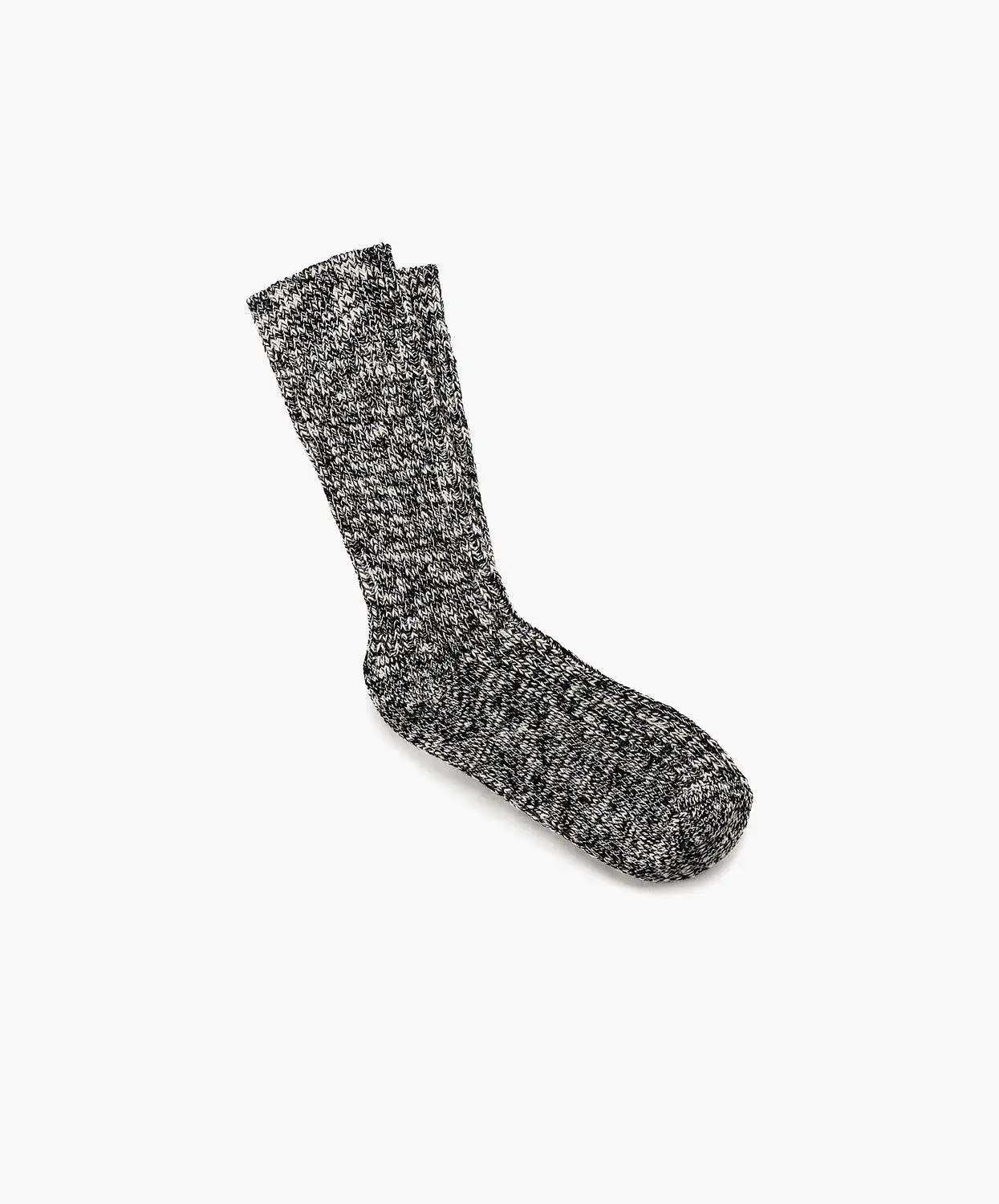 Birkenstock Cotton Slub Black/Grey Mens Socks