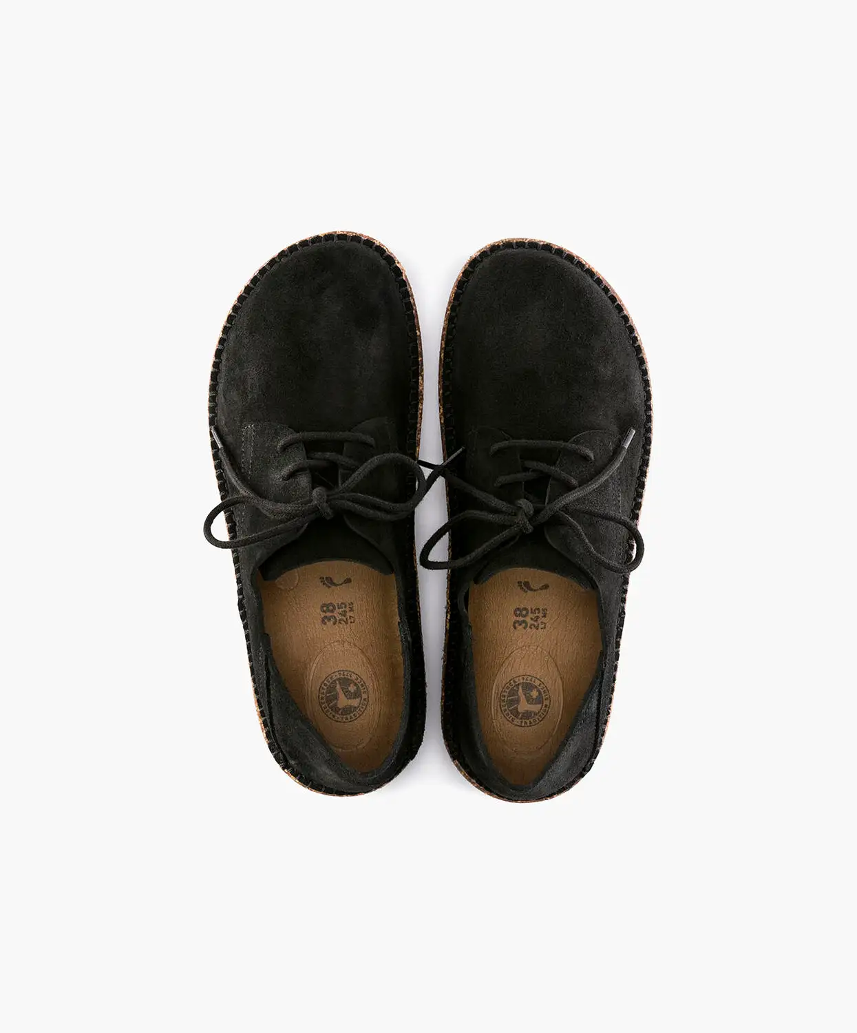 Birkenstock Gary Suede Leather Black Shoes