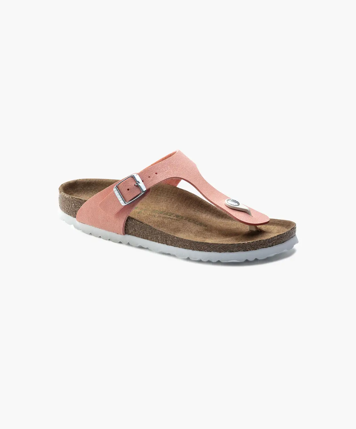 Birkenstock Gizeh Birko-Flor Brushed Flamingo Vegan Sandals