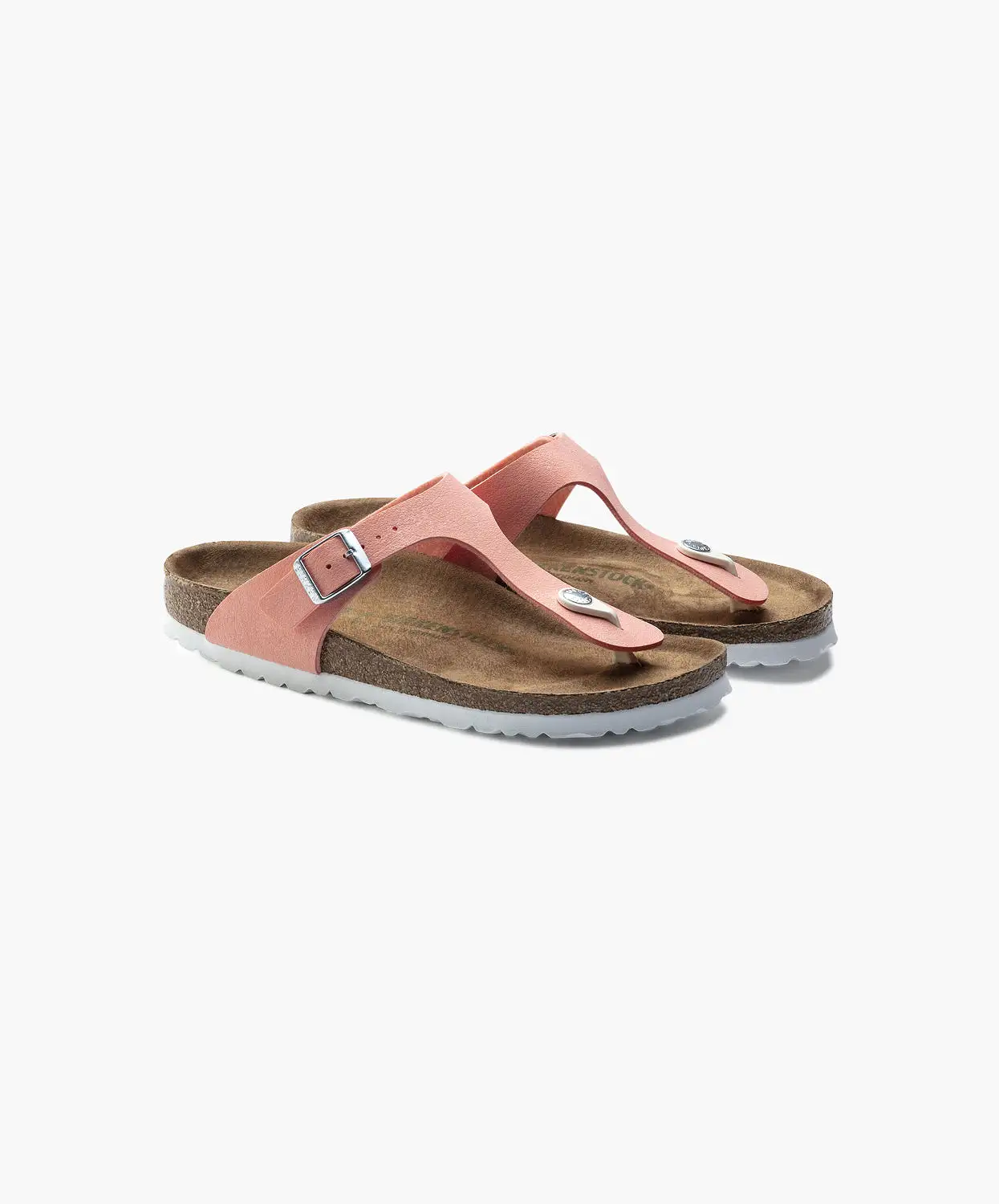 Birkenstock Gizeh Birko-Flor Brushed Flamingo Vegan Sandals