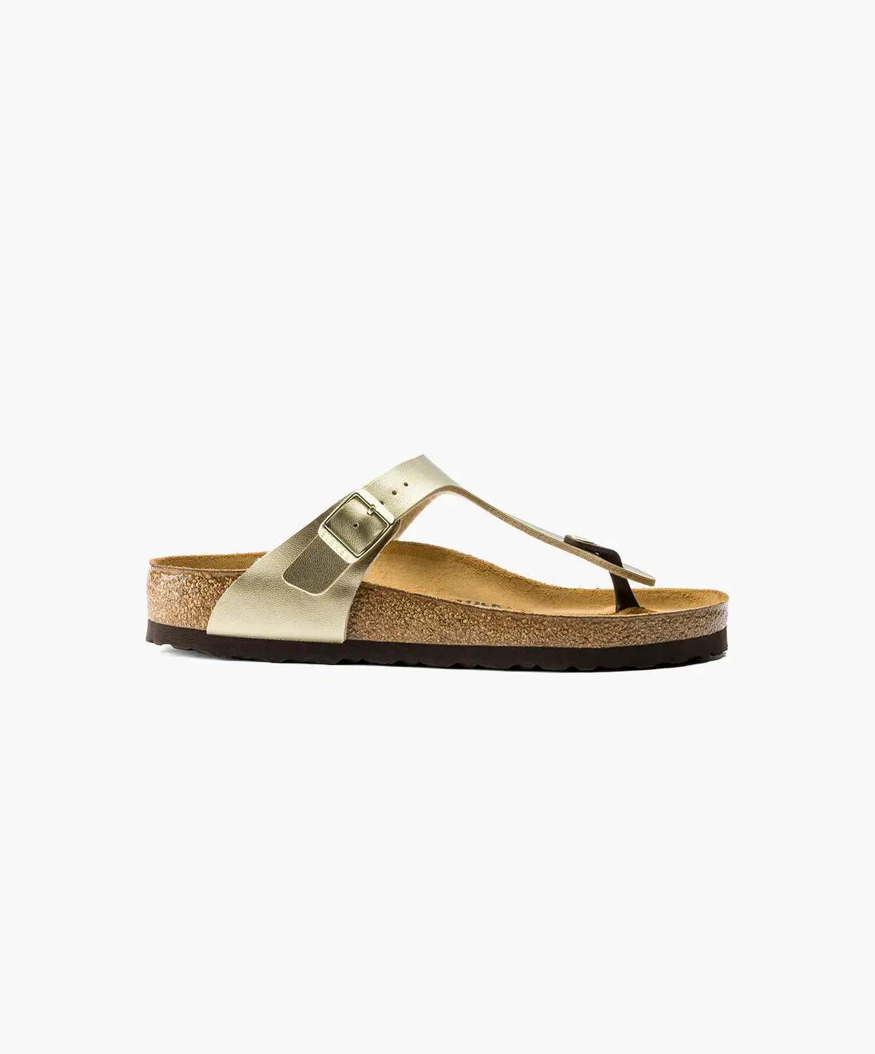 Birkenstock Gizeh Birko-Flor Gold Sandals