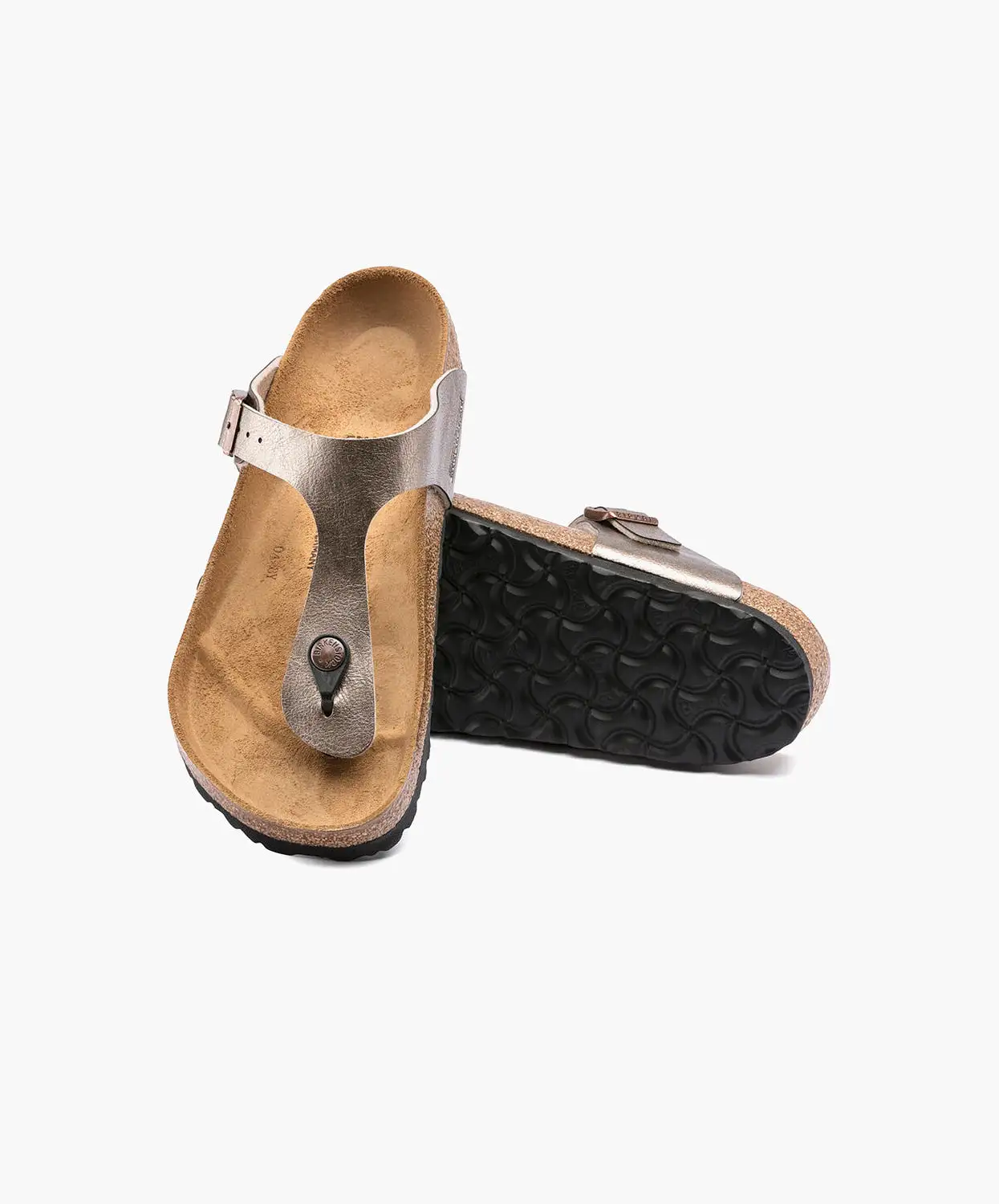 Birkenstock Gizeh Birko-Flor Graceful Taupe Sandals