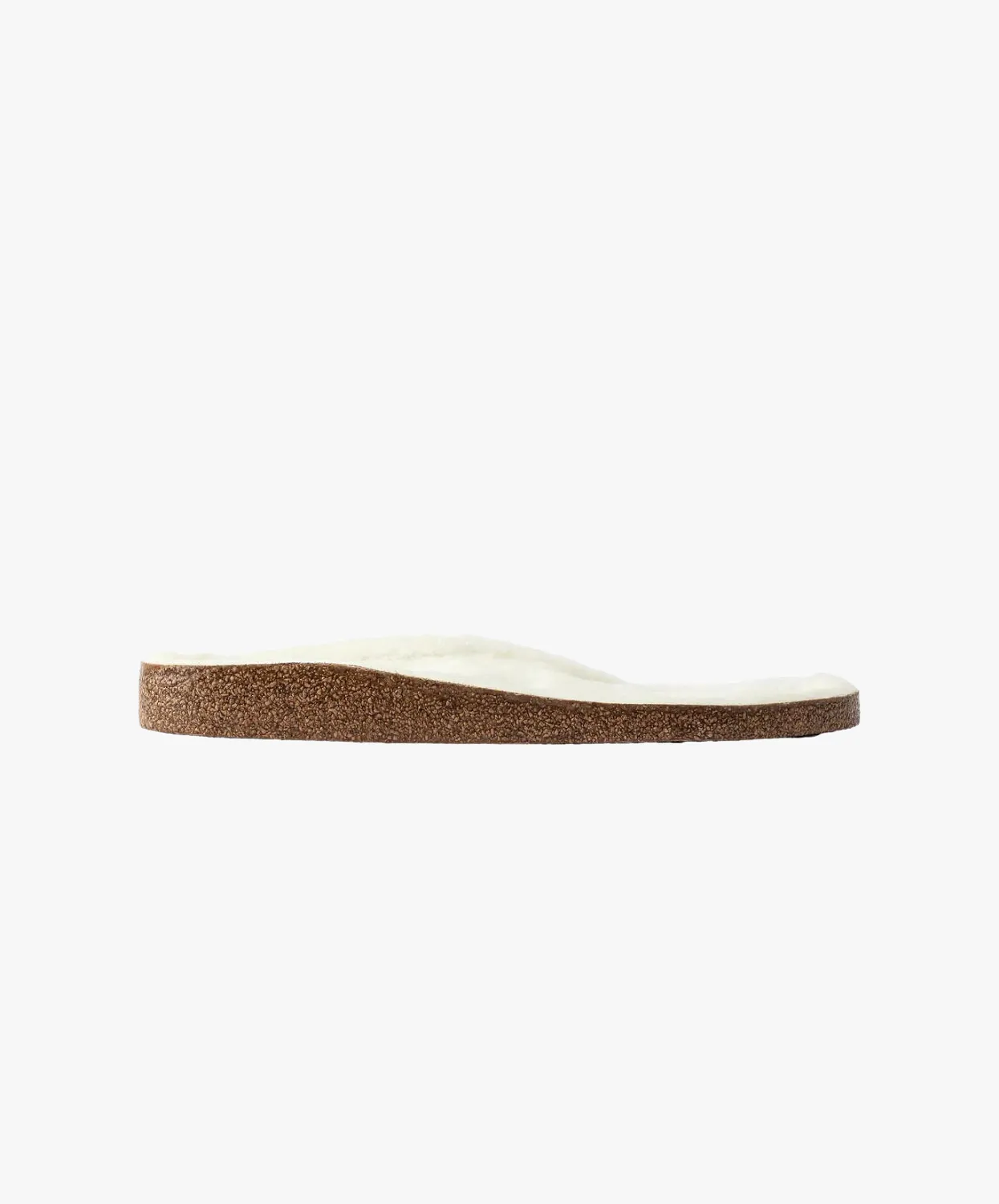 Birkenstock Home Shoes Shearling White Footbed