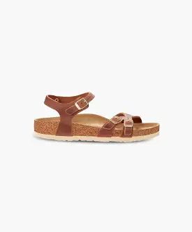 Birkenstock Kumba Oiled Leather Cognac Sandals