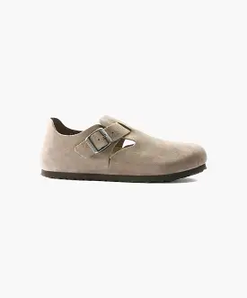 Birkenstock London Suede Leather Taupe Shoes