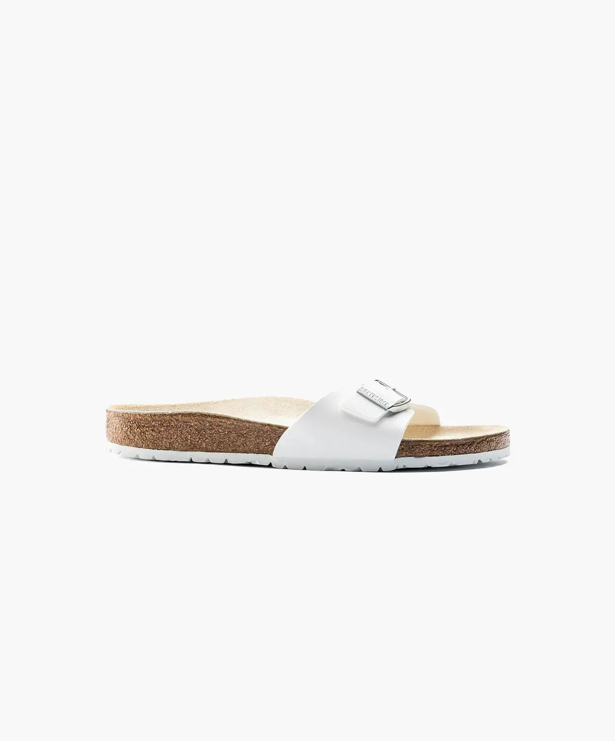 Birkenstock Madrid Birko-Flor White Sandals