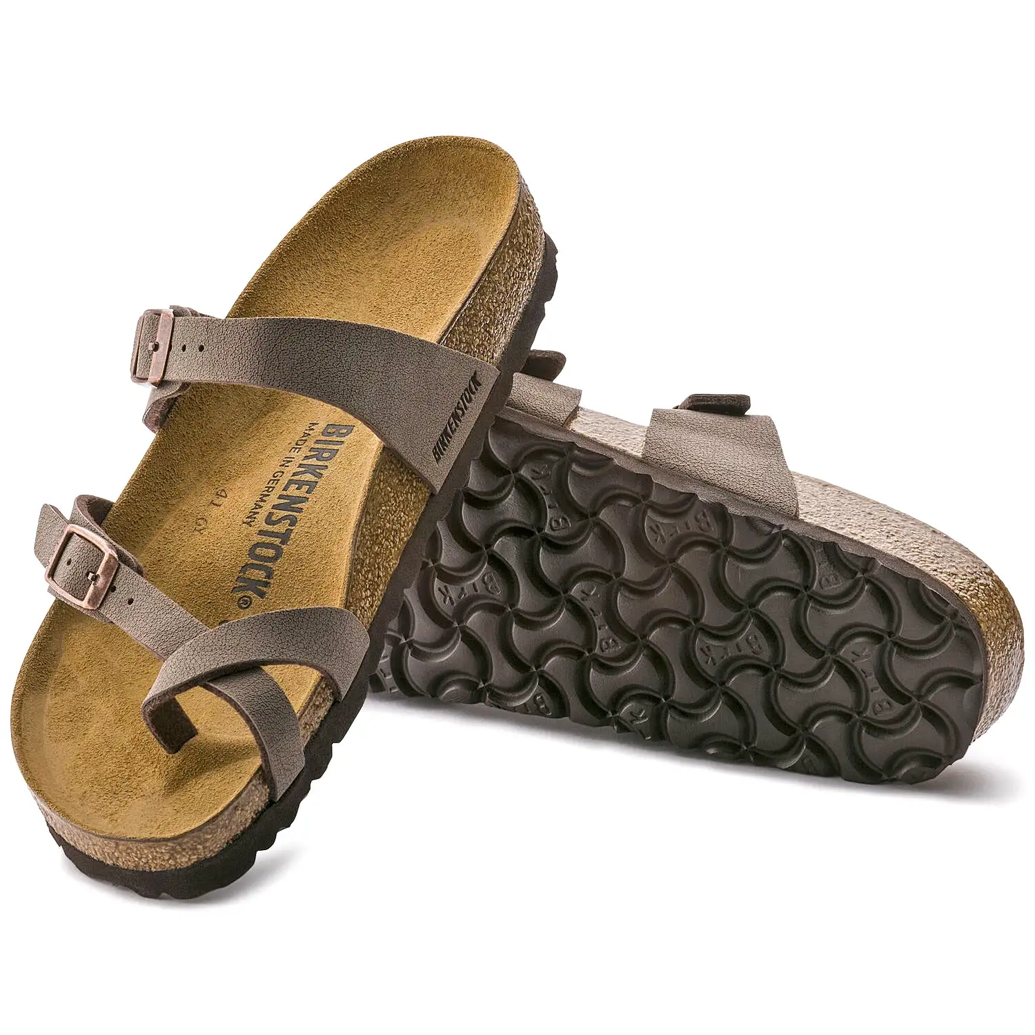 Birkenstock Mayari BirkiBuc Mocca Sandals