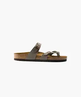 Birkenstock Mayari Birkibuc Stone Sandals