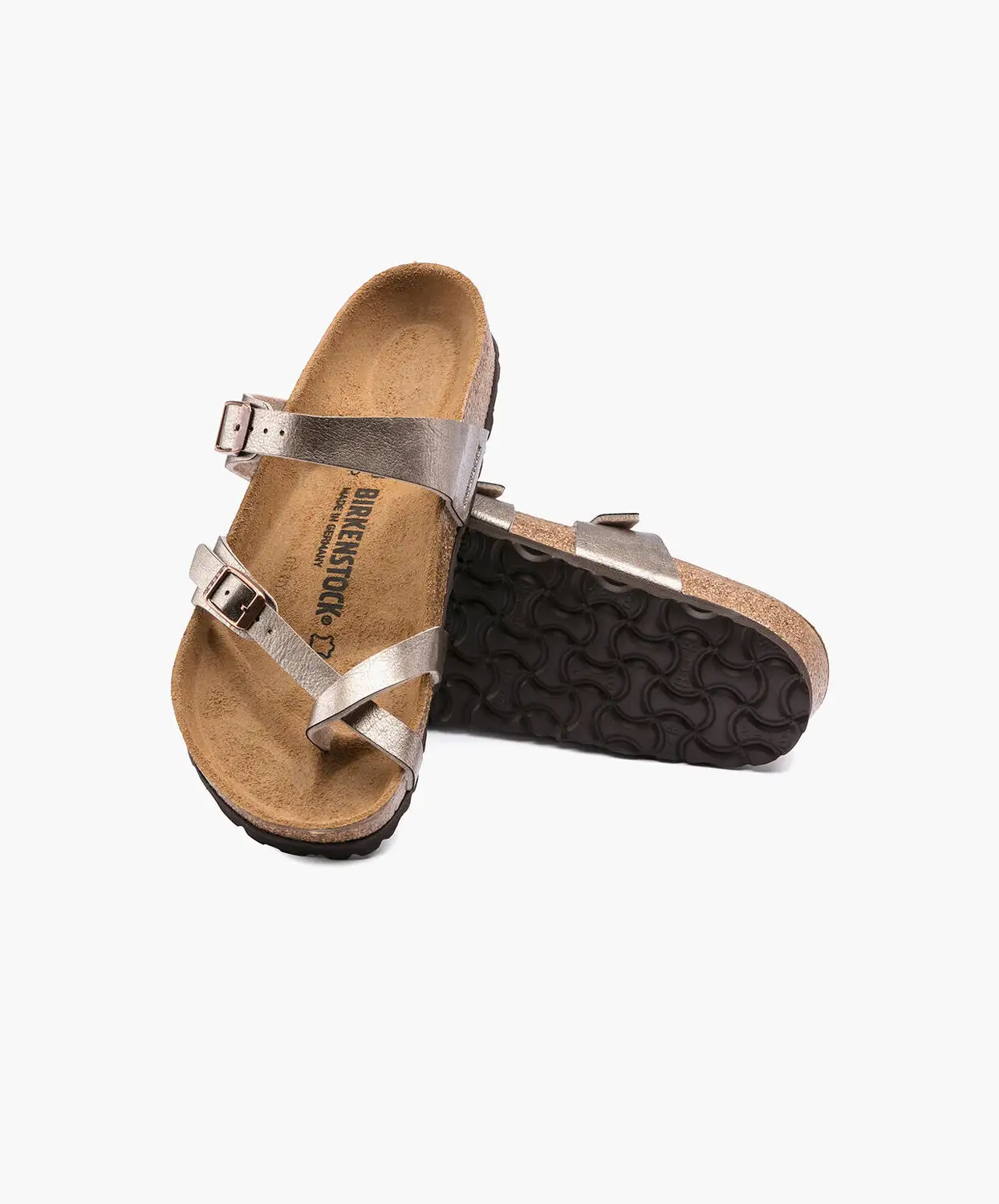 Birkenstock Mayari Birko-Flor Graceful Taupe Sandals