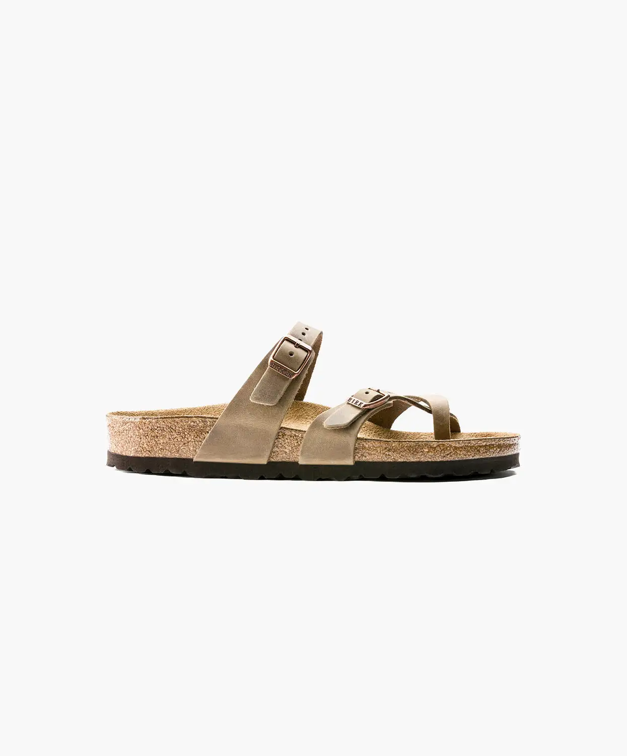 Birkenstock Mayari Oiled Leather Tobacco Brown Sandals