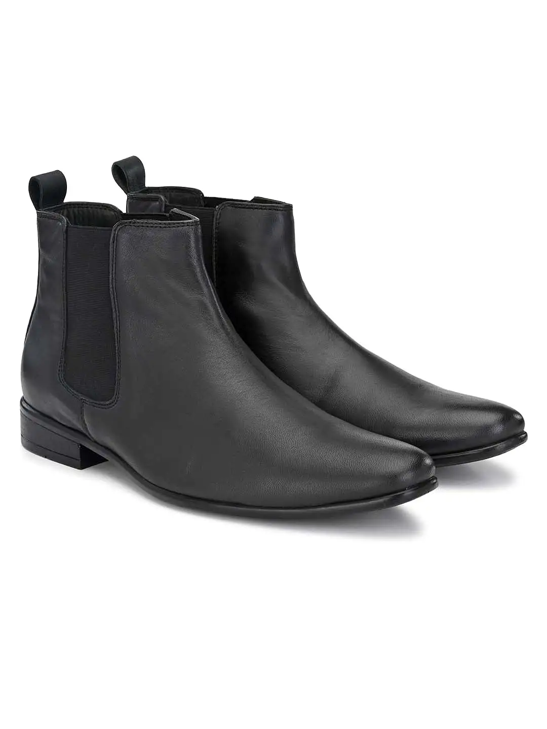 Black Formal Chelsea Boots