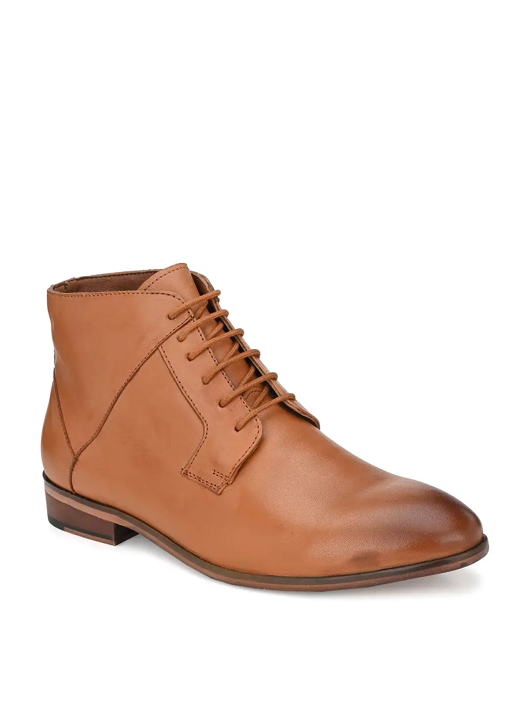 Blaze Tan Lace-Up Boots