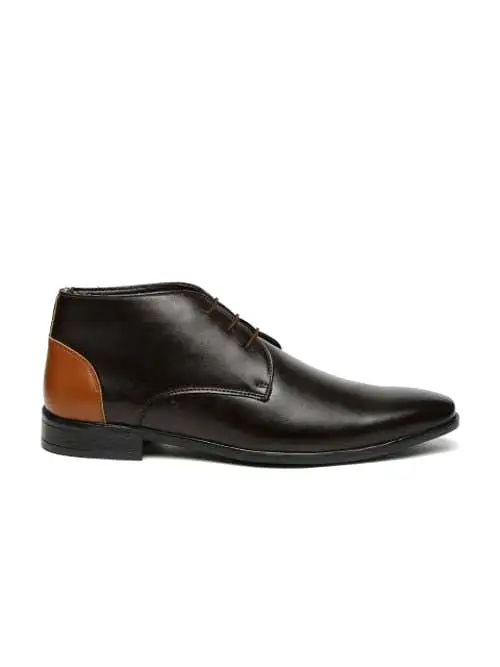 Brown Chukka Formal Boots