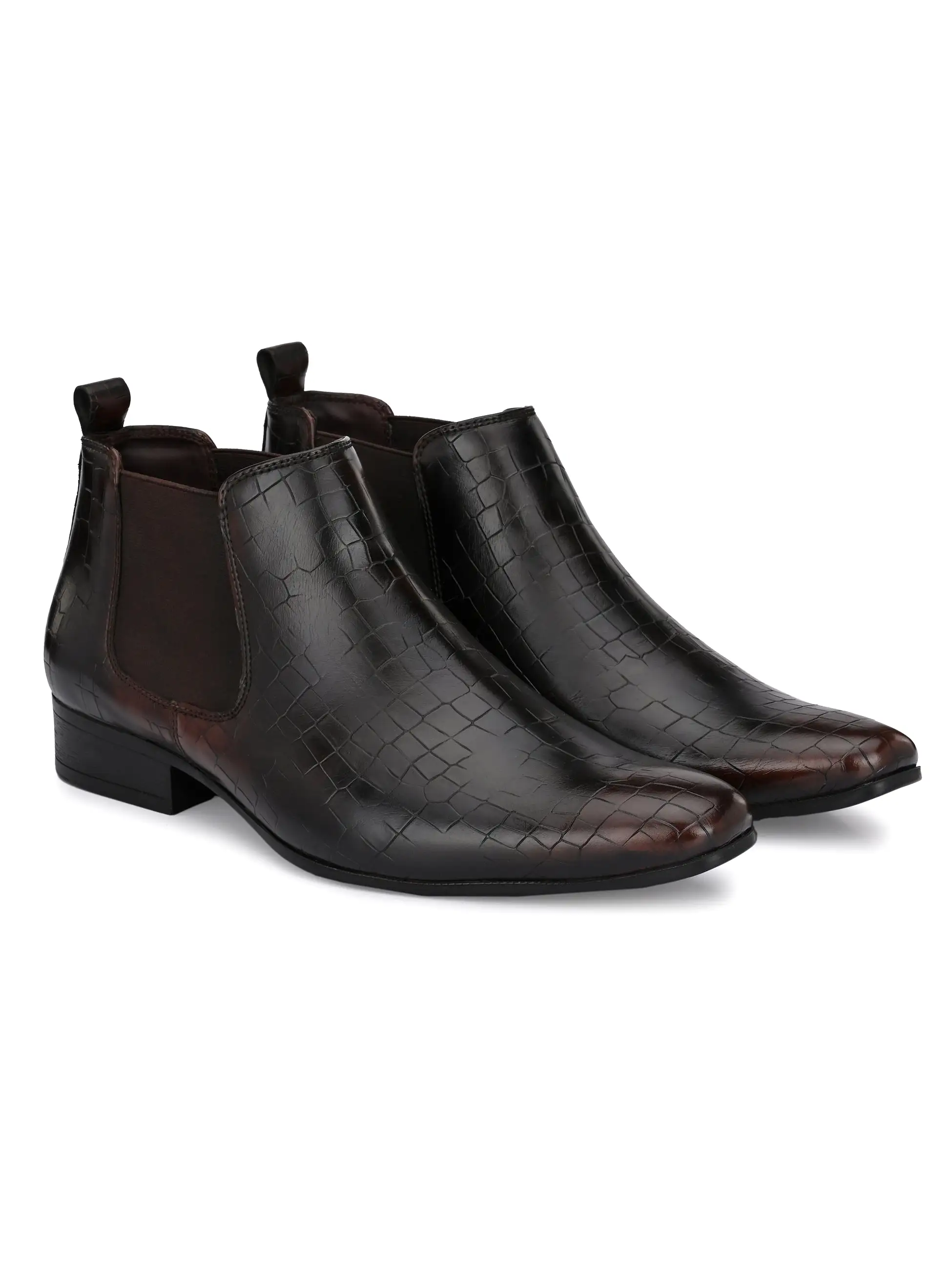 Dune Brown Chelsea Boots