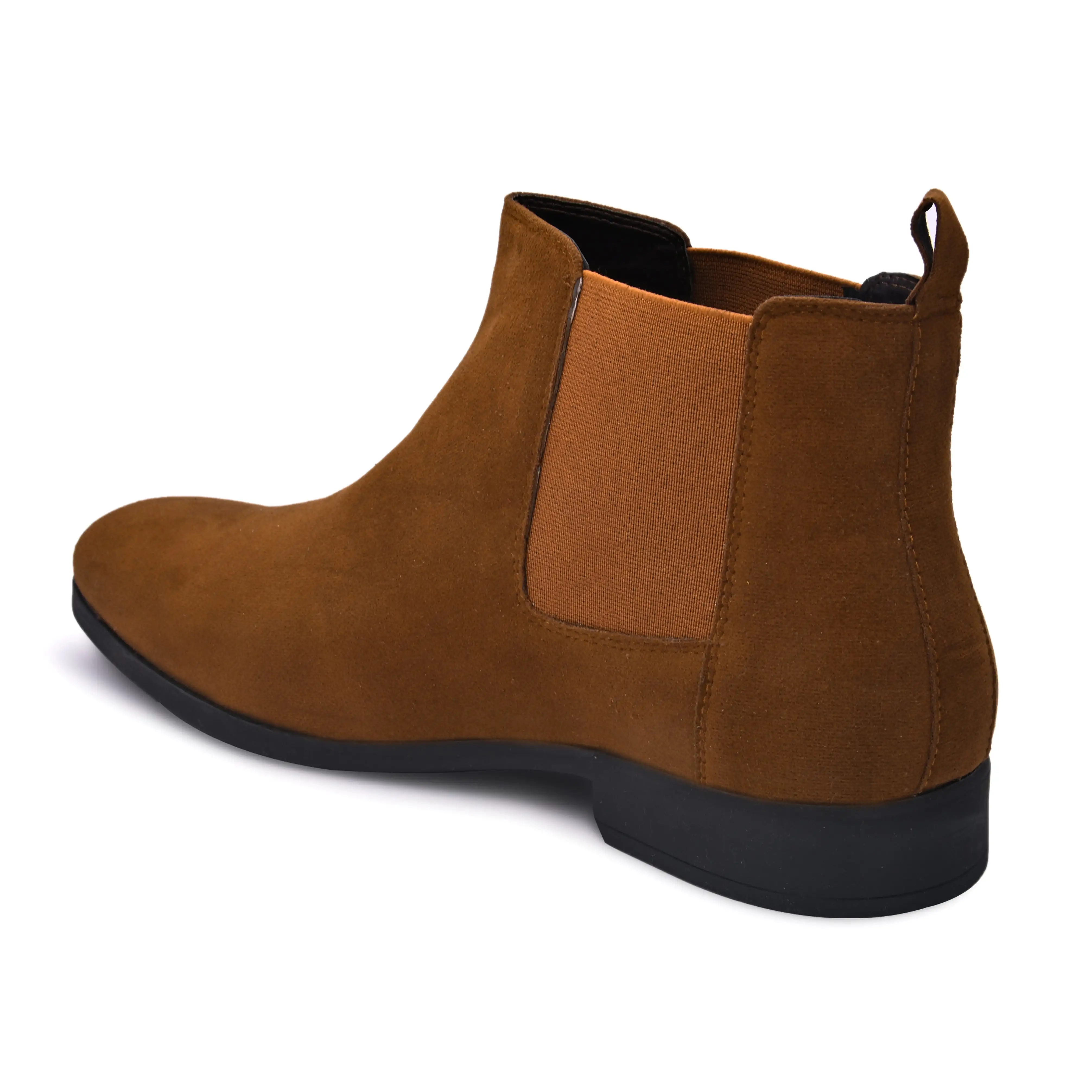 Fame Tan Chelsea Boots