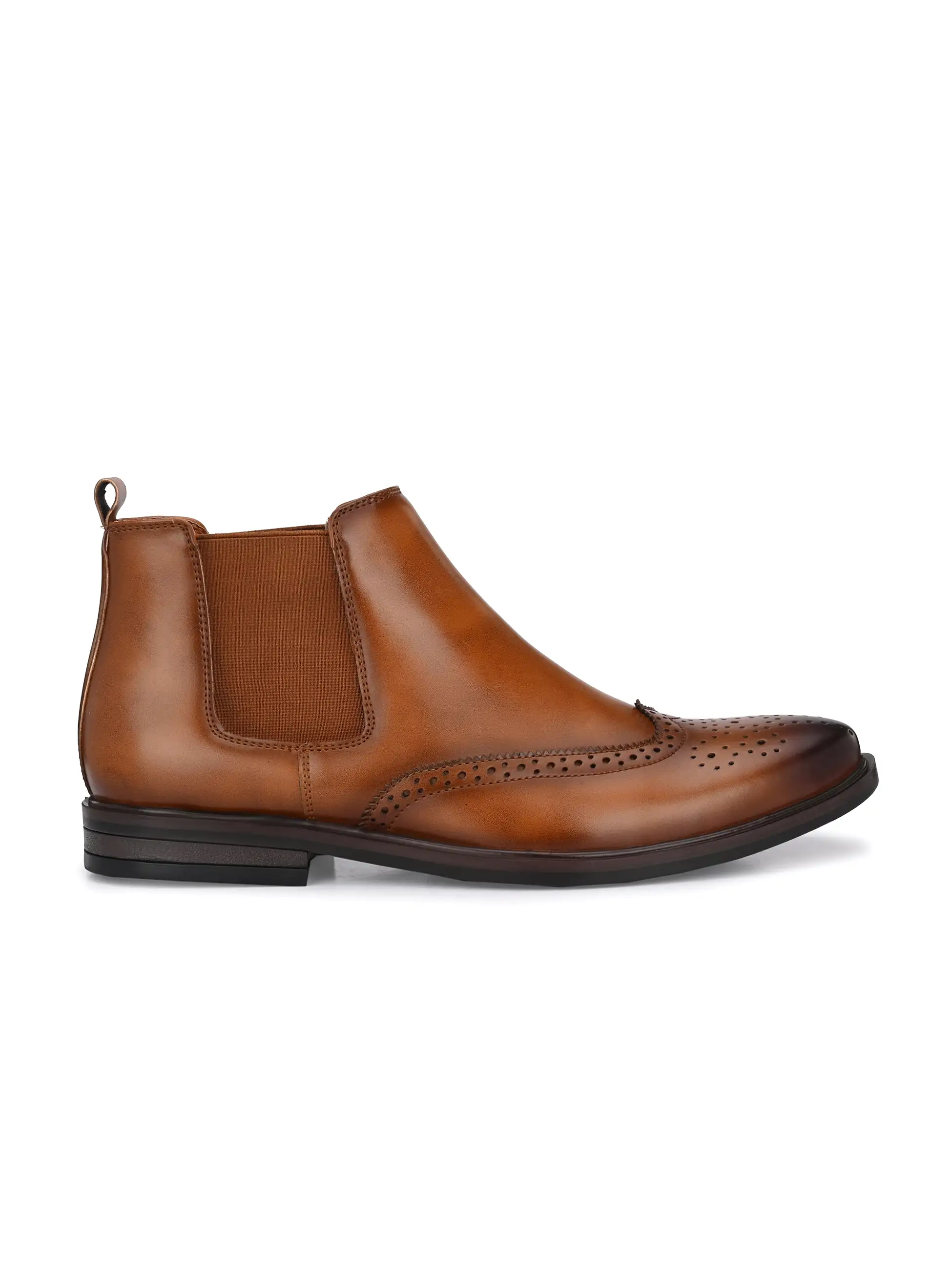 Hague Tan Chelsea Boots