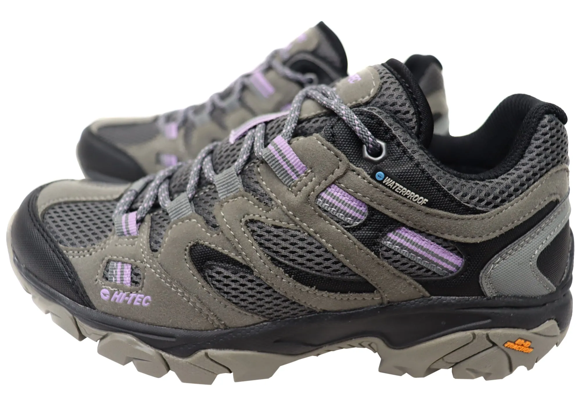 Hi Tec Womens Ravus Vent Lite Low Waterproof Comfortable Hiking Shoes