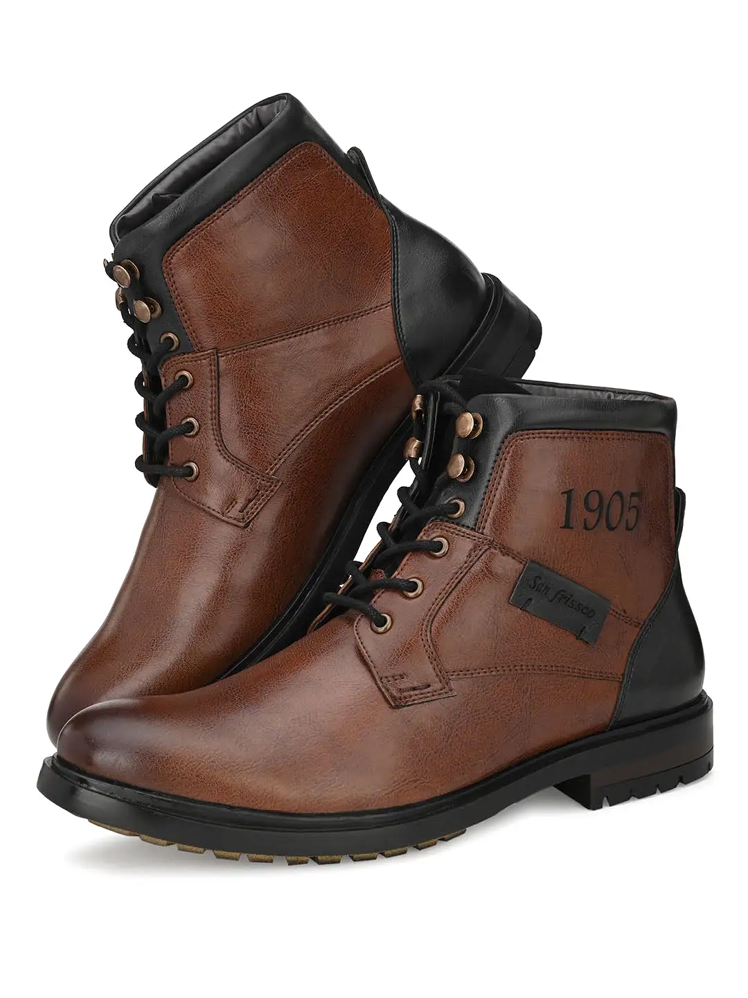 Jet-setter Lace-up Boots