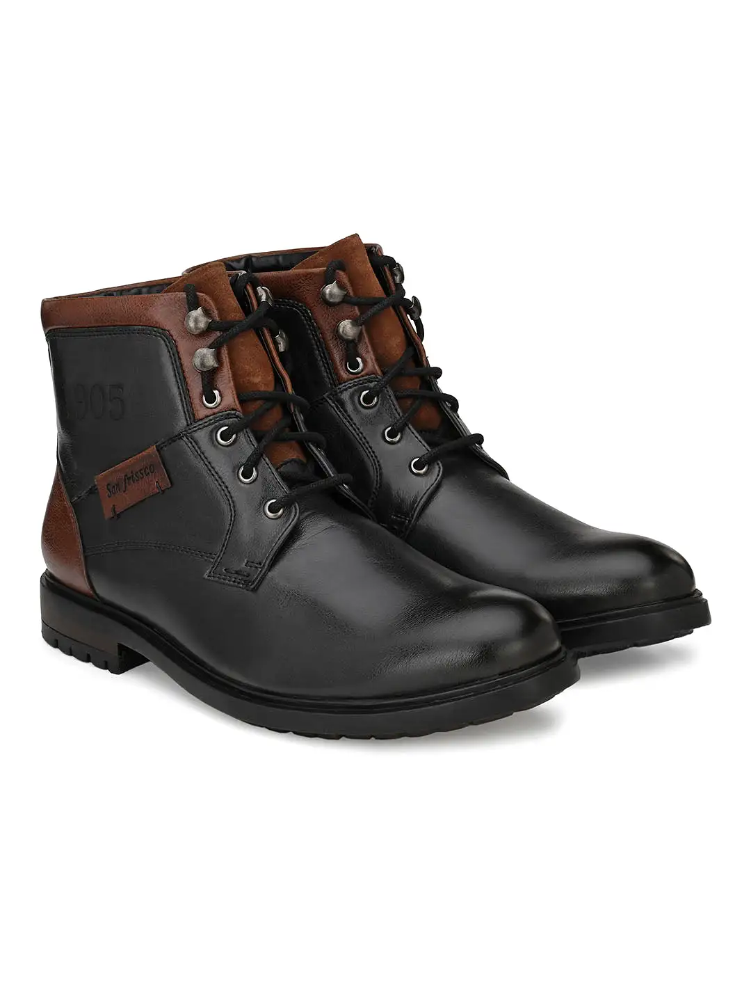 Jet-setter Lace-Up Boots