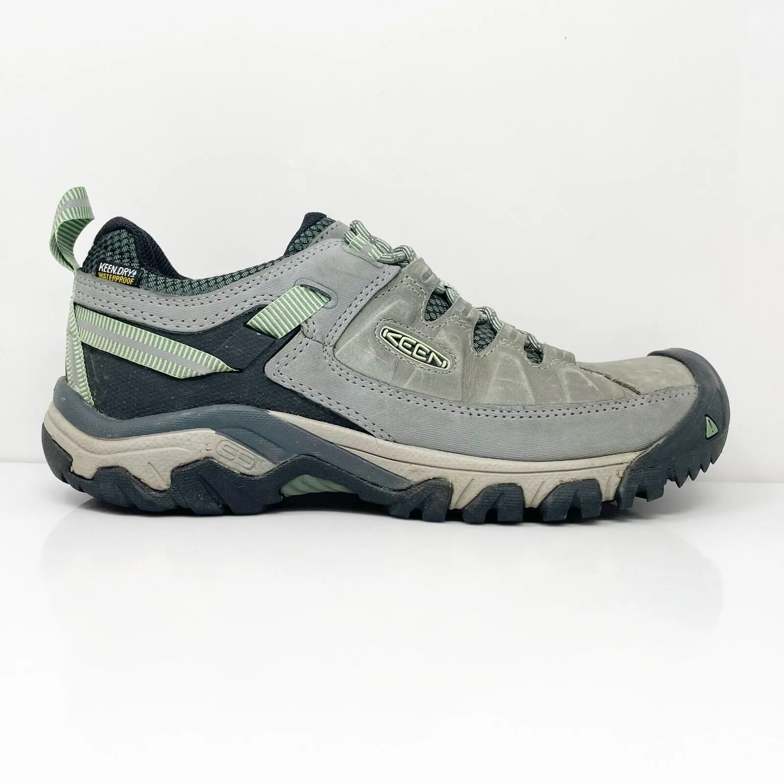 Keen Womens Targhee III 1018155 Gray Hiking Shoes Sneakers Size 9