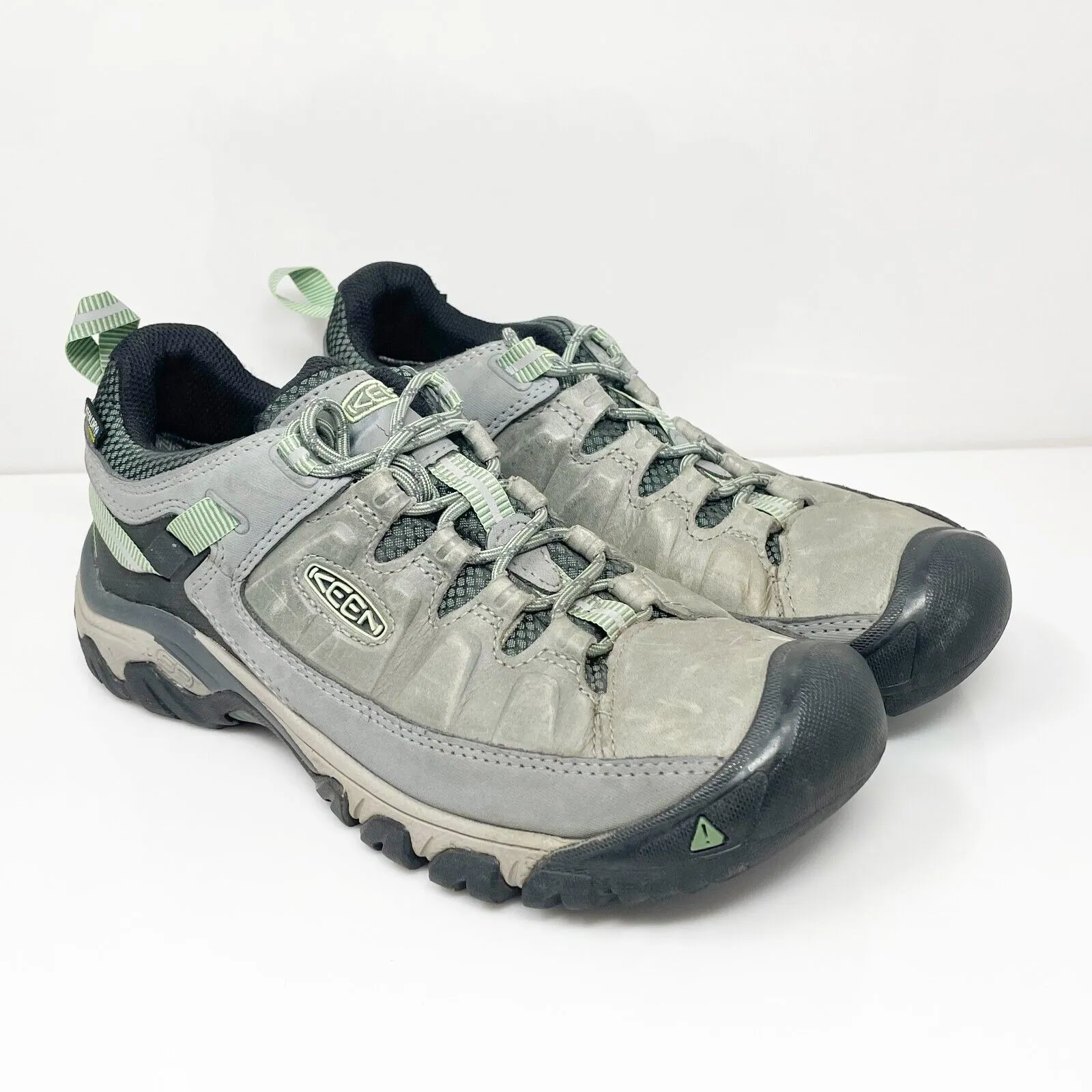 Keen Womens Targhee III 1018155 Gray Hiking Shoes Sneakers Size 9