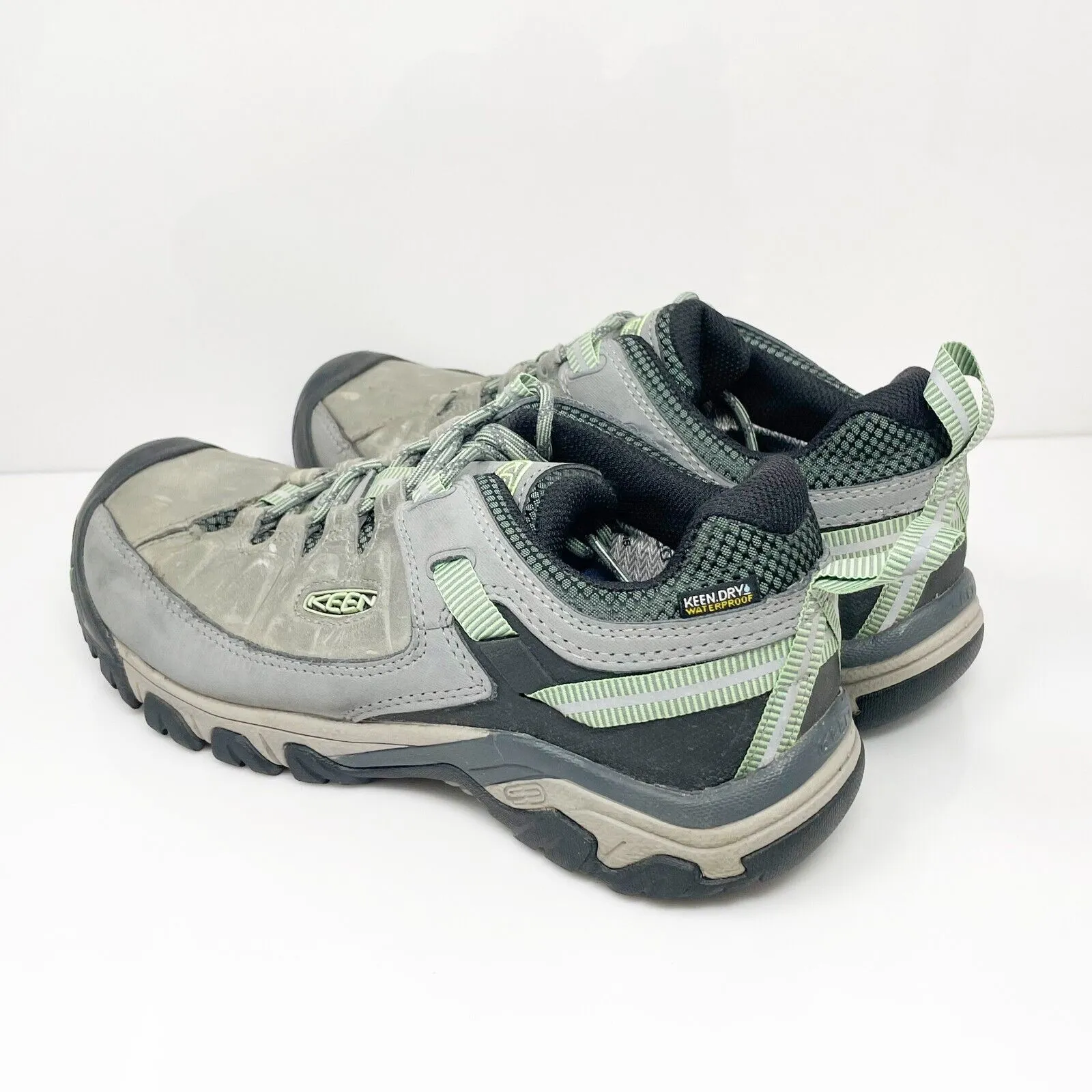 Keen Womens Targhee III 1018155 Gray Hiking Shoes Sneakers Size 9