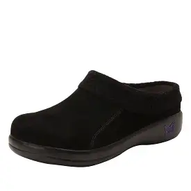 Kyah Black Suede Shoe