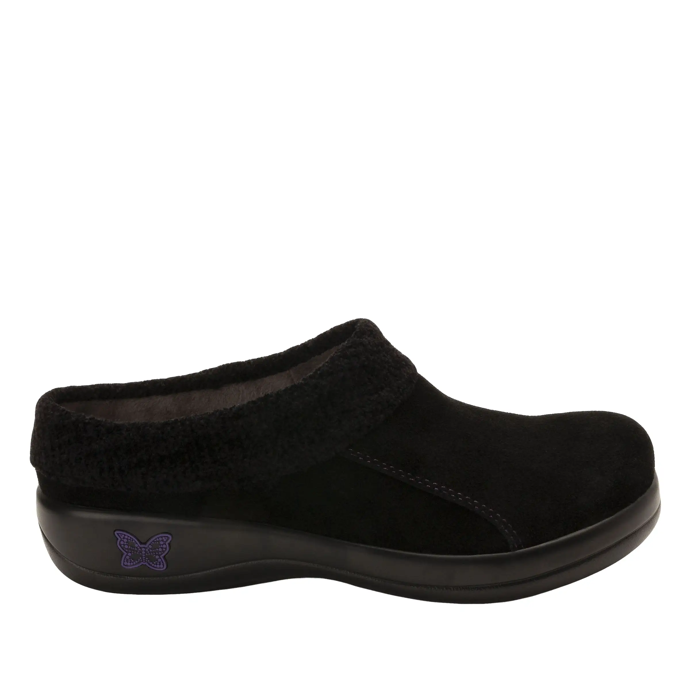 Kyah Black Suede Shoe