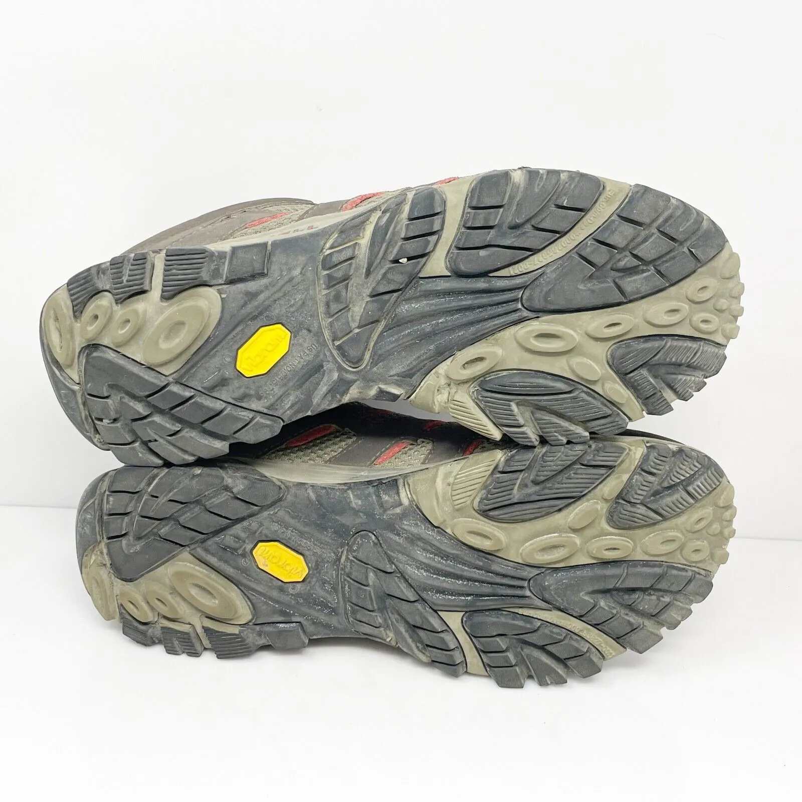 Merrell Mens Moab Gore Tex J87323 Gray Hiking Shoes Sneakers Size 11