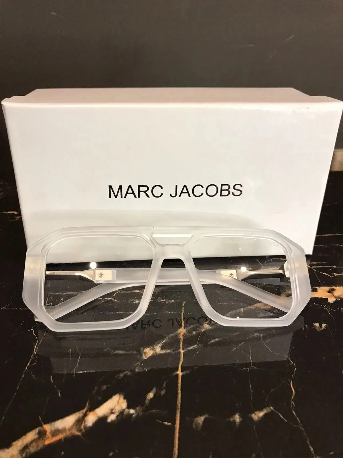 Mrc Jacbs Mate Transparent Frame Glasses - The Nucleus Clothing