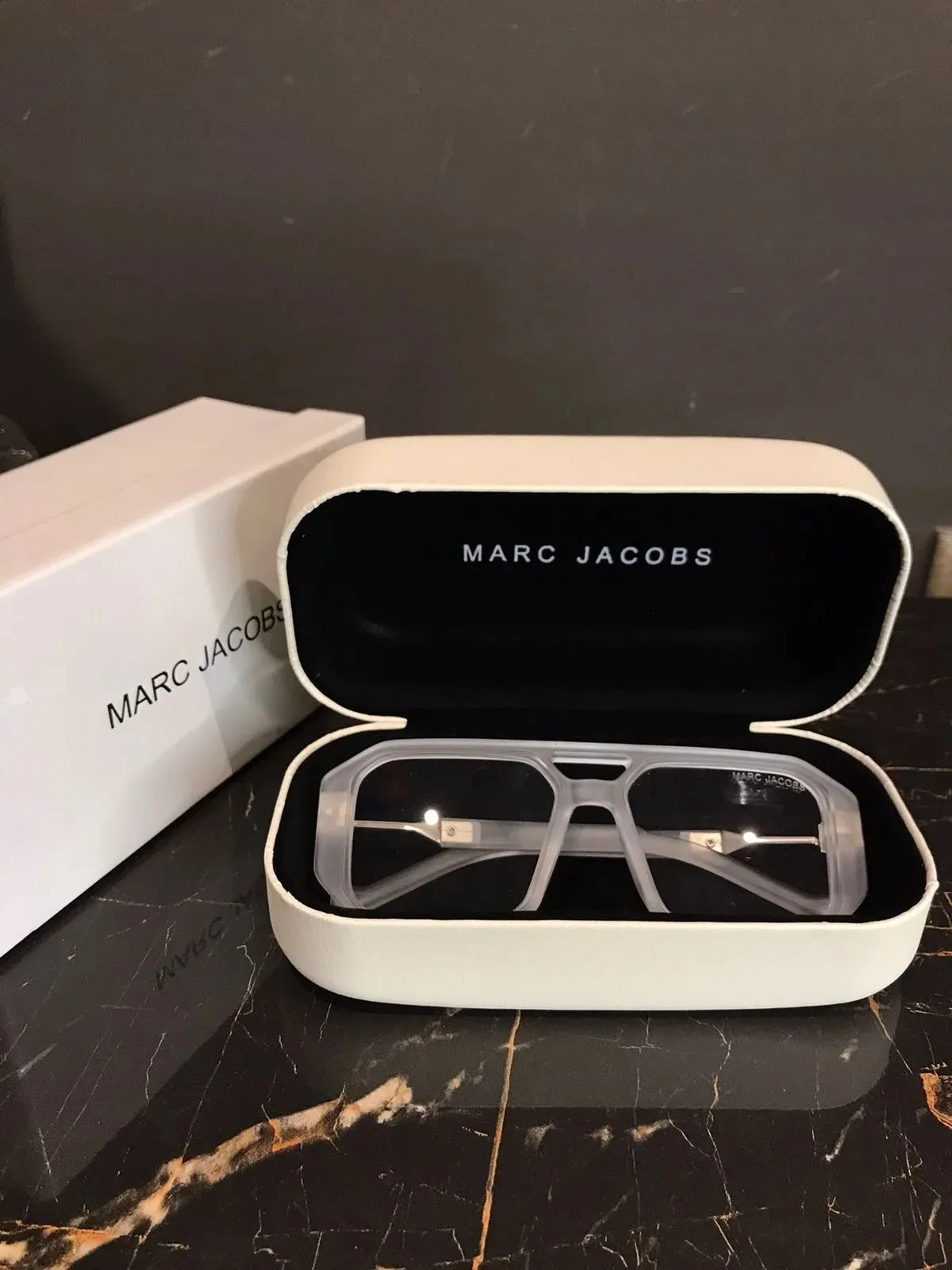 Mrc Jacbs Mate Transparent Frame Glasses - The Nucleus Clothing