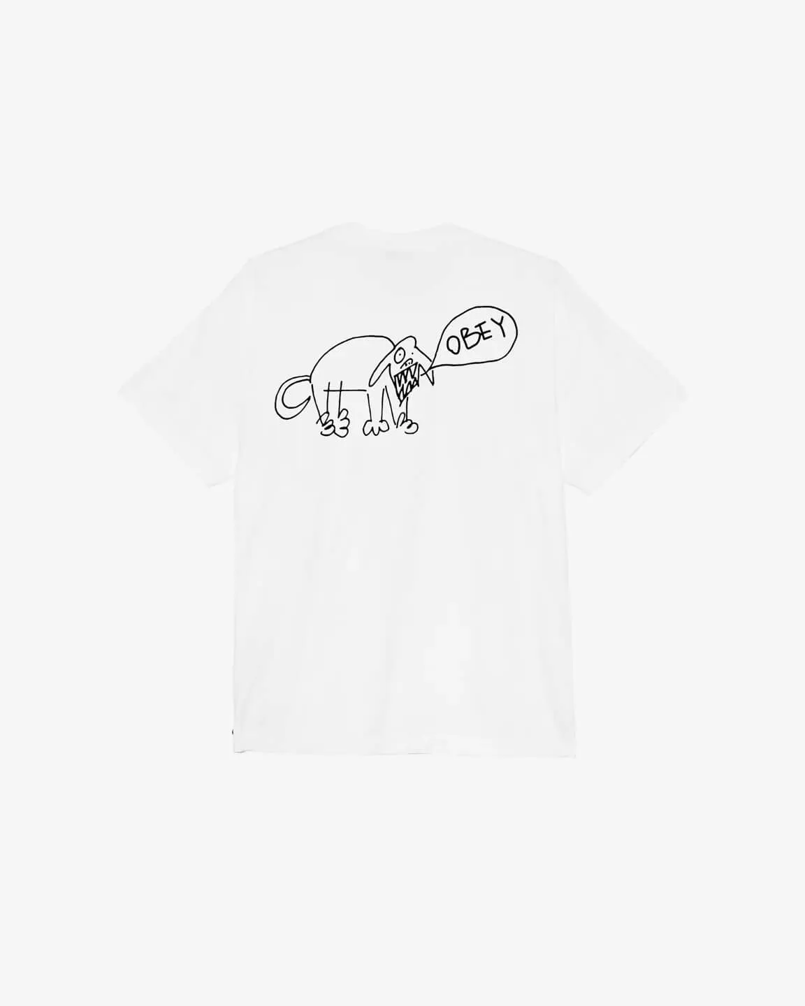 OBEY ANGRY DOG HEAVYWEIGHT T-SHIRT | Obey Clothing UK