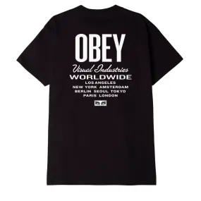 Obey Visual Ind. Worldwide Classic T-Shirt | Obey Clothing UK