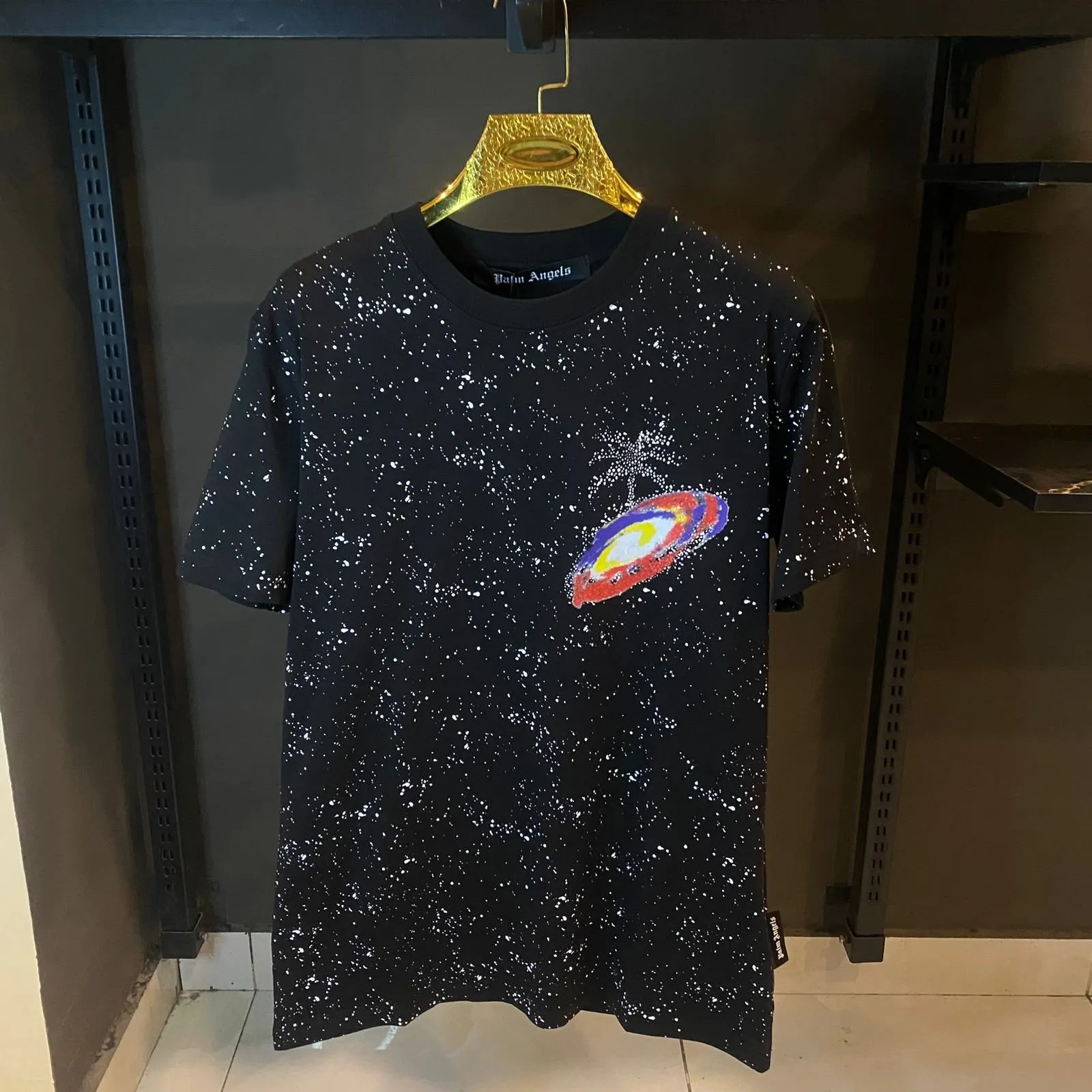 Palm Angels Space" Print T Shirt - The Nucleus Clothing