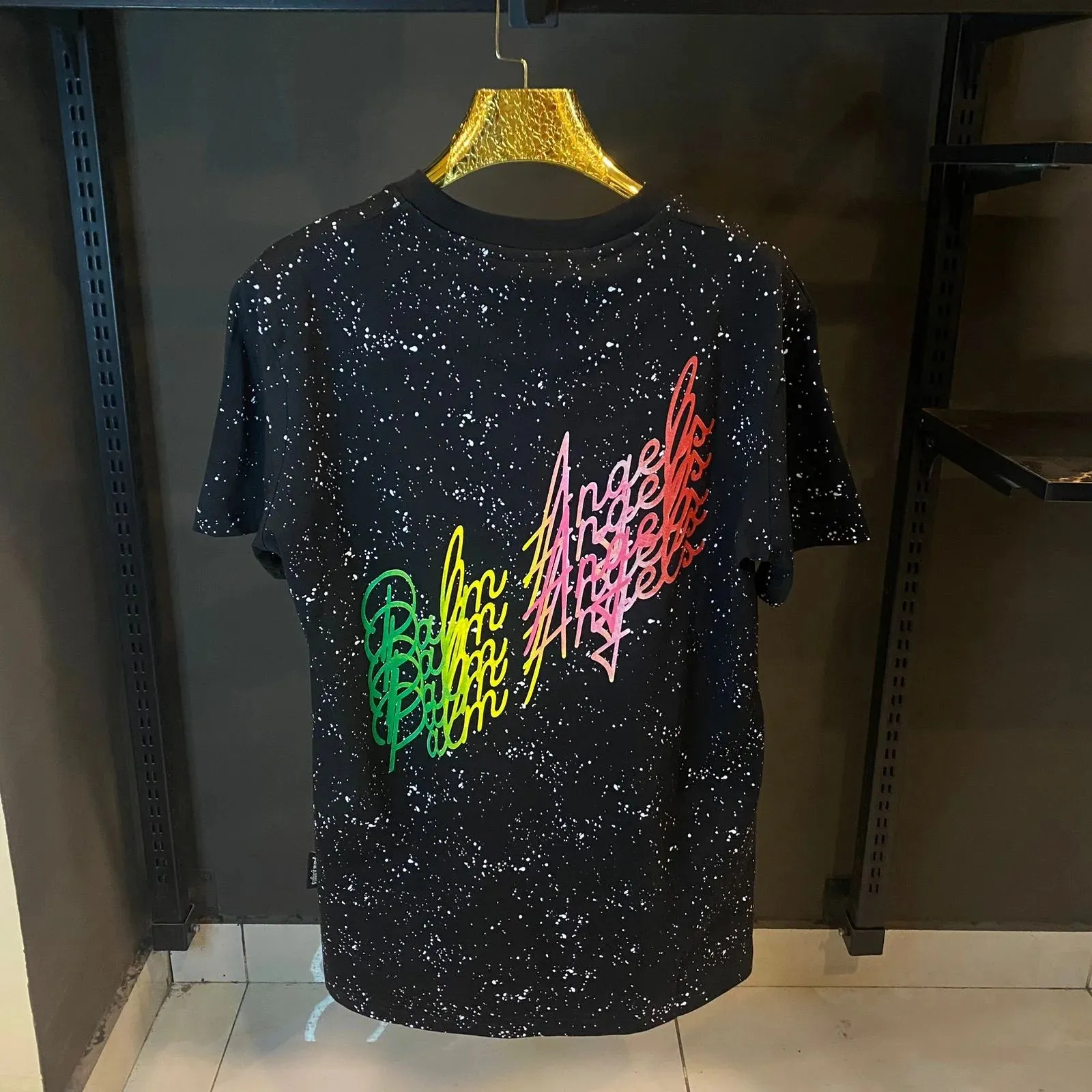 Palm Angels Space" Print T Shirt - The Nucleus Clothing