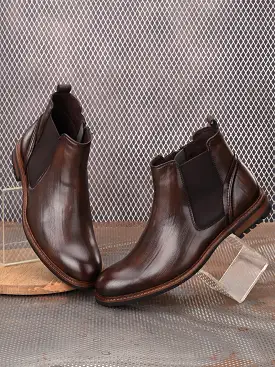 Quest Brown Chelsea Boots