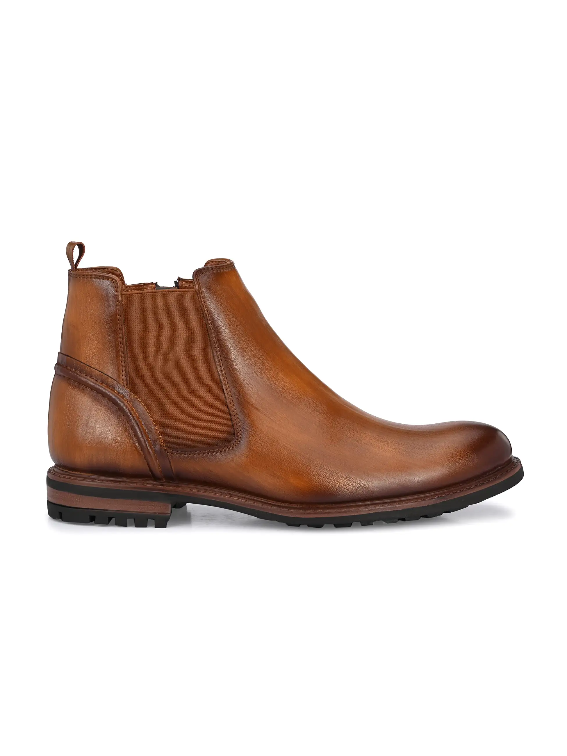 Quest Tan Chelsea Boots