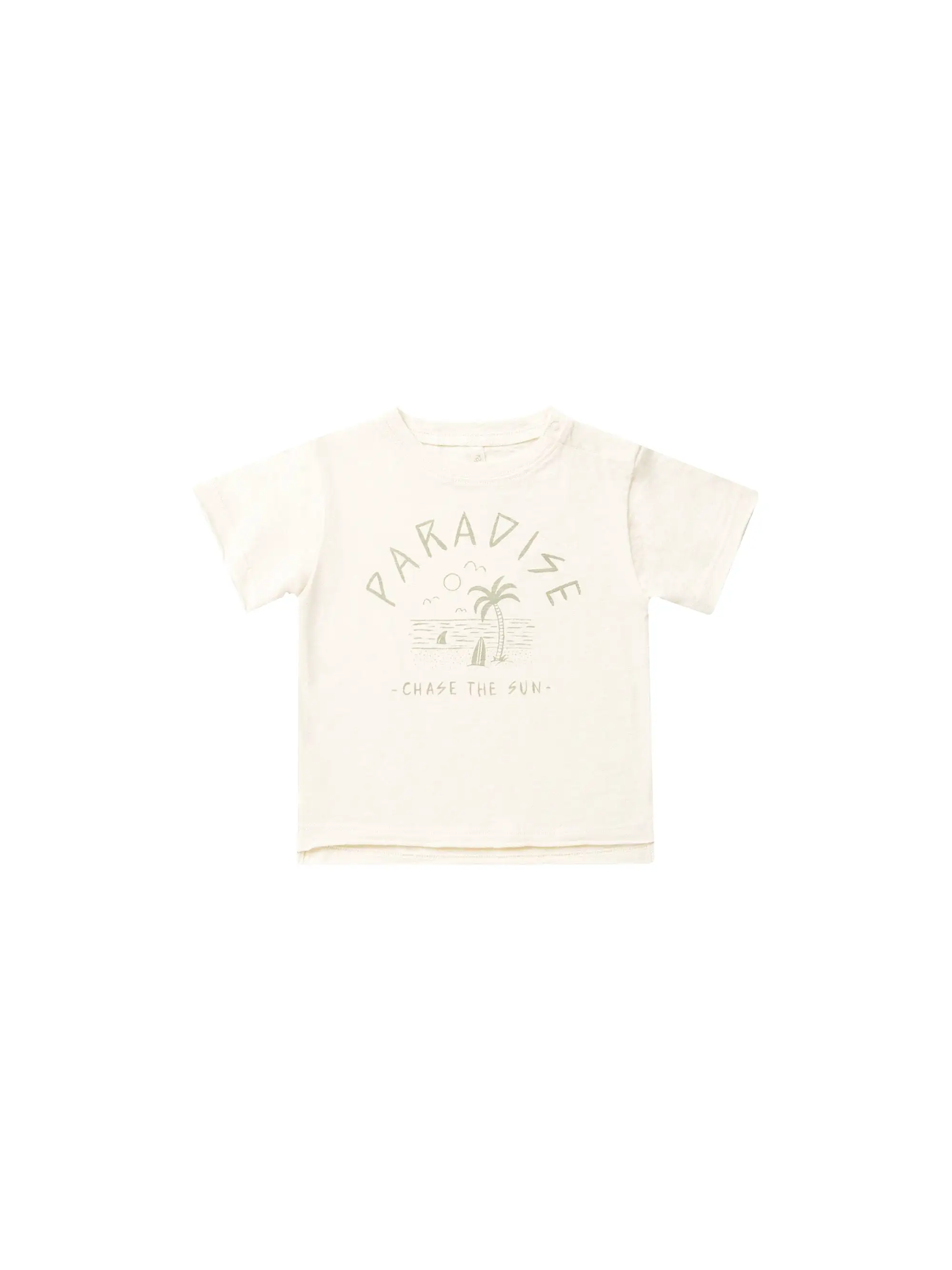 Rylee & Cru - Paradise Raw Edge Tee