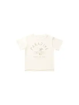 Rylee & Cru - Paradise Raw Edge Tee