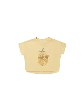 Rylee & Cru - Pineapple Boxy Tee