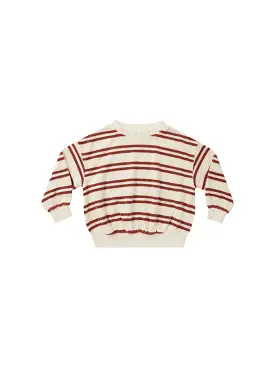 Rylee & Cru - Red Stripe Sweatshirt