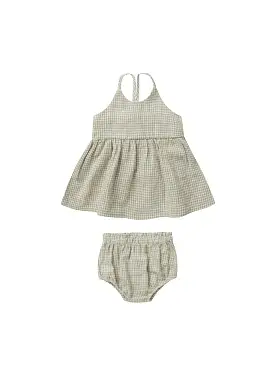 Rylee & Cru - Sage Gingham Fleur Zenni Set