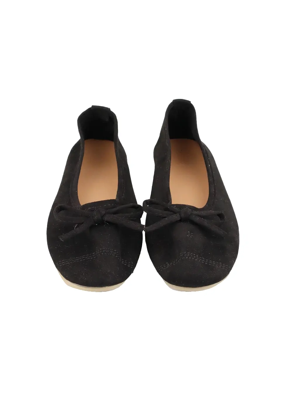 Suede Ribbon Flats OA405