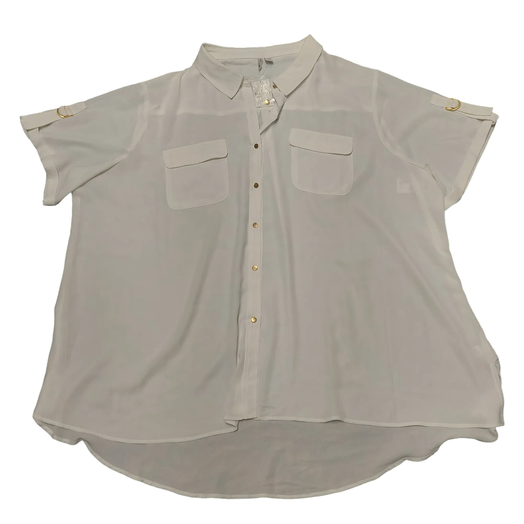 Top Short Sleeve By Cato  Size: 4x